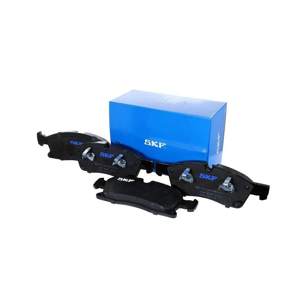 Комплект гальмівних колодок, дискове гальмо SKF VKBP 80389 для MERCEDES-BENZ передня вісь, фото №1 Комплект гальмівних колодок, дискове гальмо SKF VKBP 80389 для MERCEDES-BENZ передня вісь, фото №1