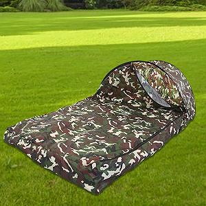 Спальний мішок Campingschlafsack легкий водонепроникний для дорослих і дітей synthetic.ua - Фото 1