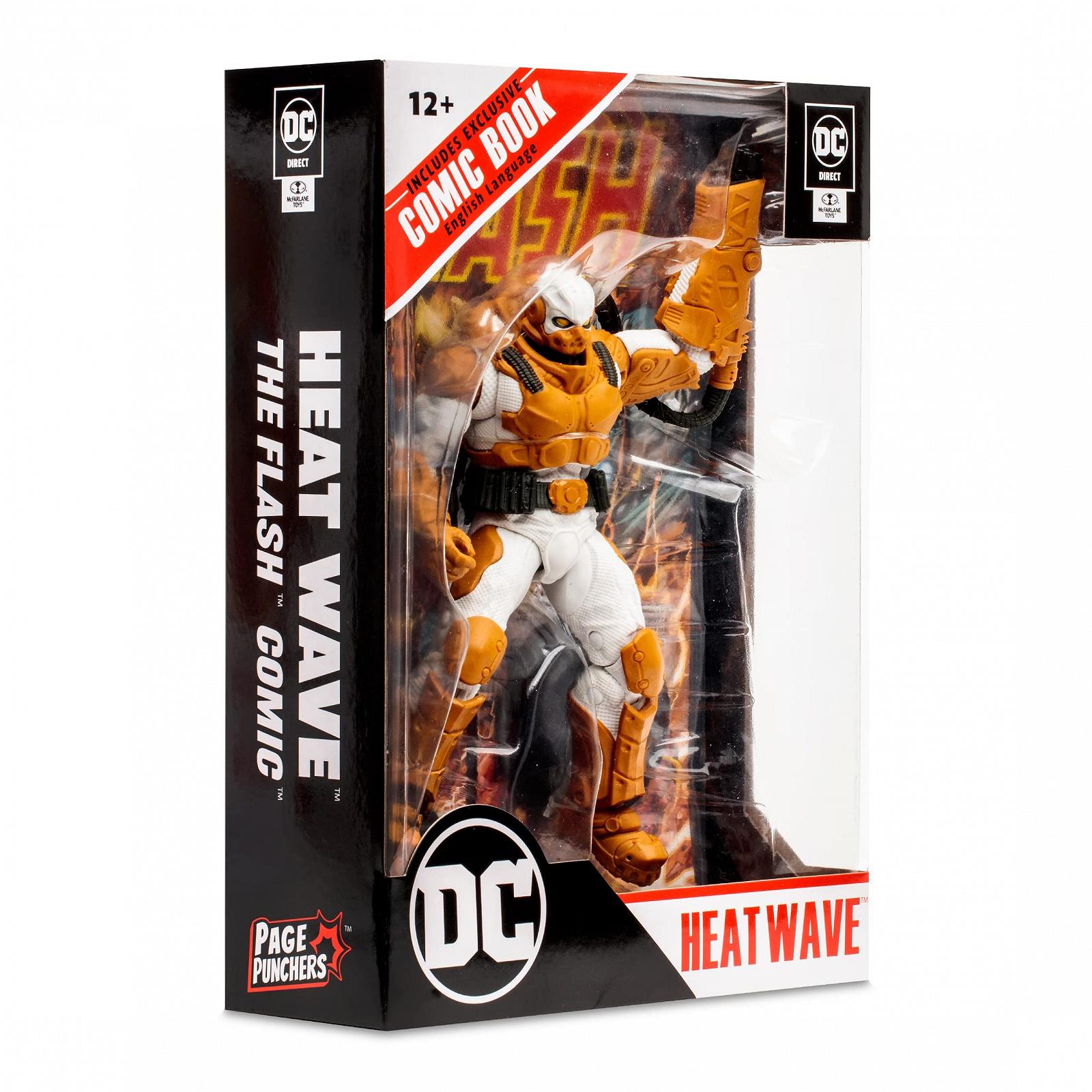 Фігурка DC Direct Page Punchers Heatwave (The Flash Comic) 18 см, фото №11
