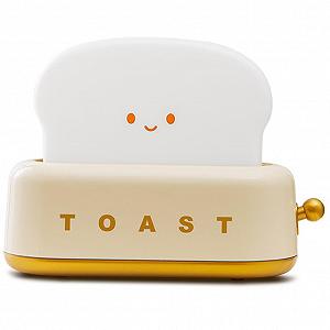 Настольная лампа Housoutil Toaster Nachtlichter LED-уменьшенная USB-перезаряжаемая ночная лампа ABS - Фото 1