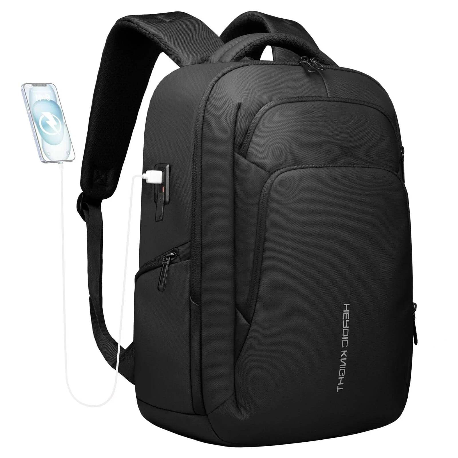 Рюкзак для ноутбука 30л Waterproof 17.3 дюйма USB-C/USB-A Black, фото №1 Рюкзак для ноутбука 30л Waterproof 17.3 дюйма USB-C/USB-A Black, фото №1