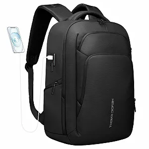 Купити Рюкзак для ноутбука 30л Waterproof 17.3 дюйма USB-C/USB-A Black - Фото 1 Рюкзак для ноутбука 30л Waterproof 17.3 дюйма USB-C/USB-A Black - Фото 1