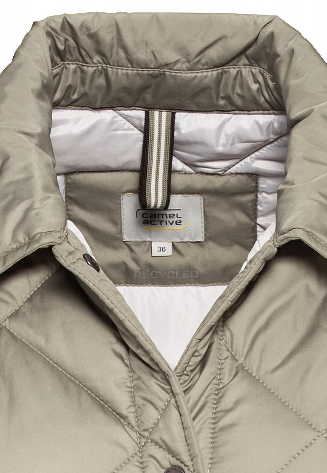 Довга стьобана куртка camel active з переробленого поліестеру, фото №9