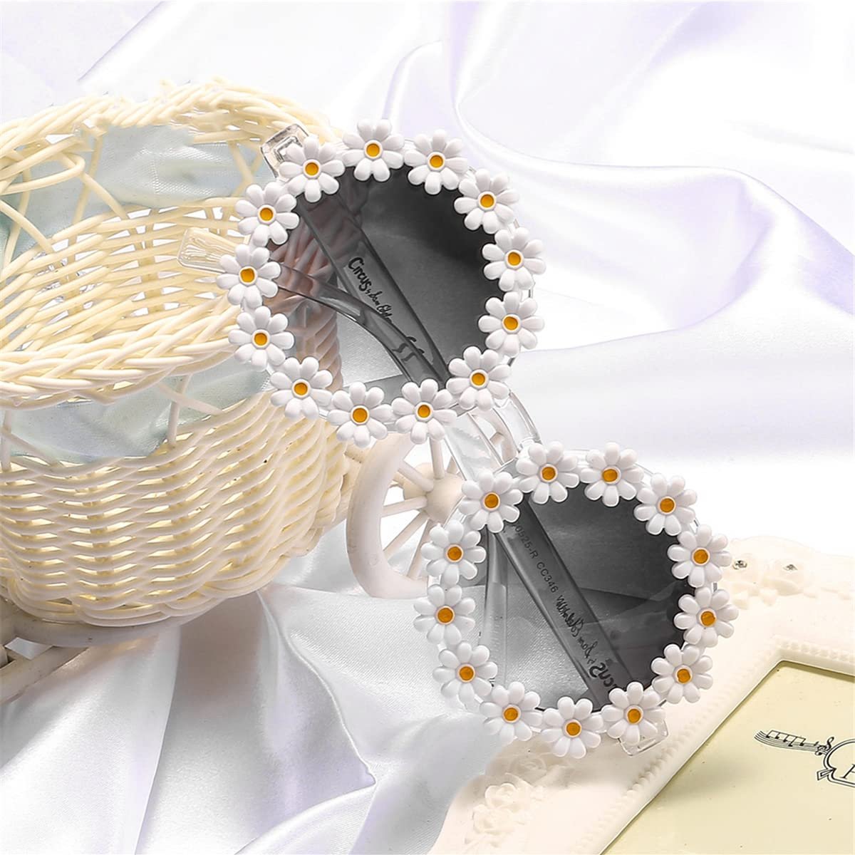 Очки круглые SUCHUANGUANG Daisy для вечеринок Женские/Девушки UV400, фото №4