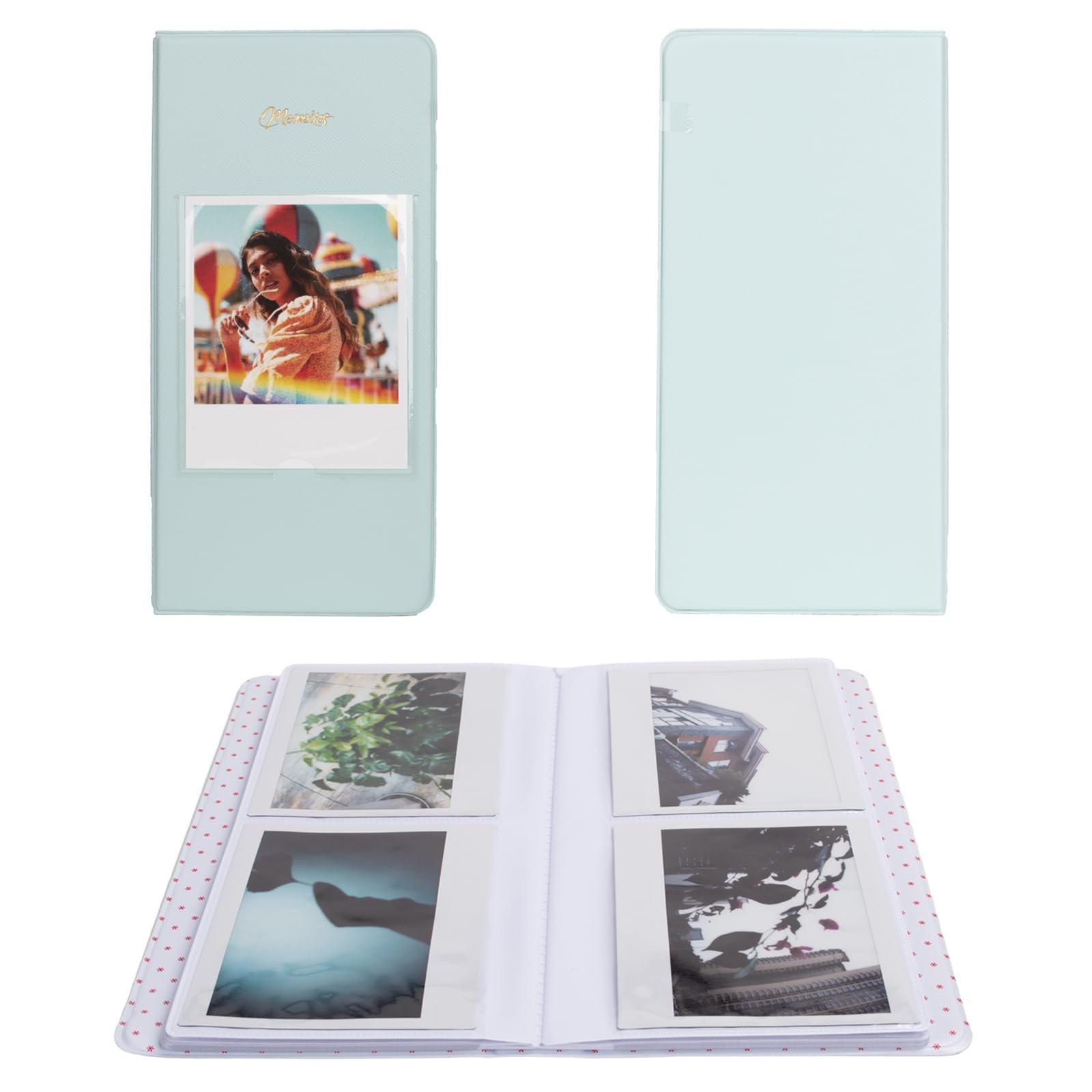 Фотоальбом Rieibi Fujifilm Instax Wide 210 / Wide 300 / Wide 400 3,4 x 4,3 дюйма 64 Pockets, фото №1