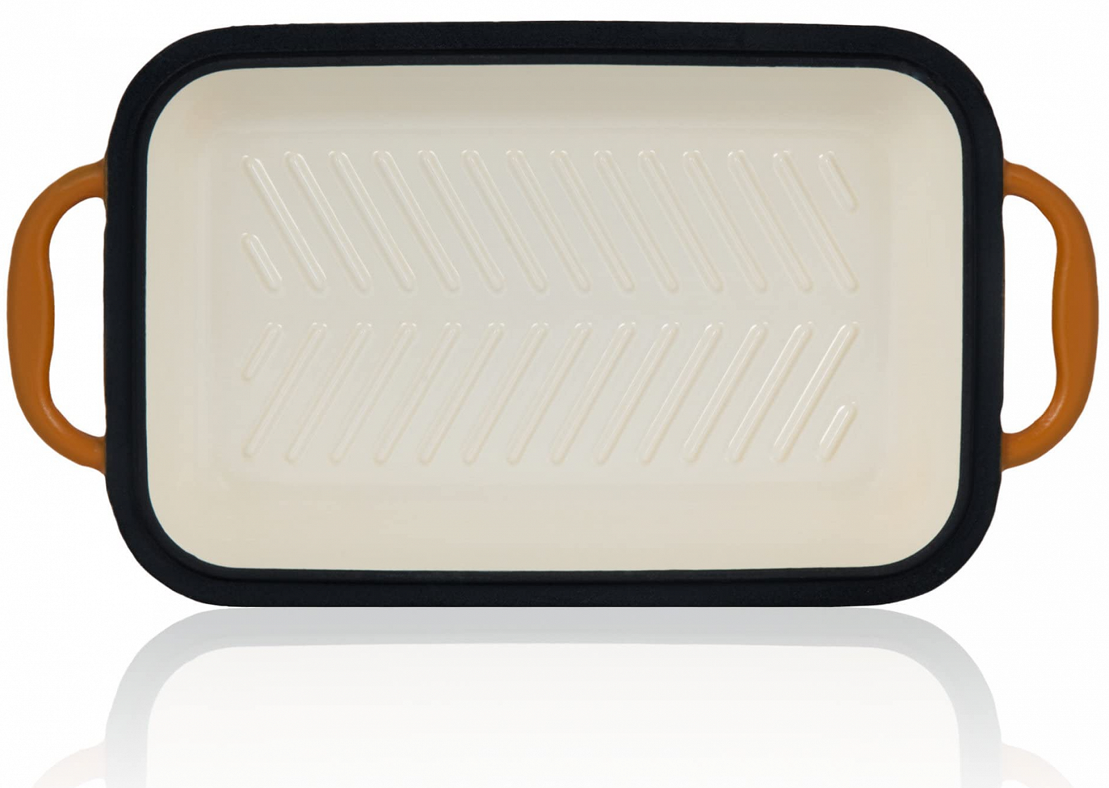 Жаровня Mahlzeit / 4.8 л. / Помаранчевий, фото №3