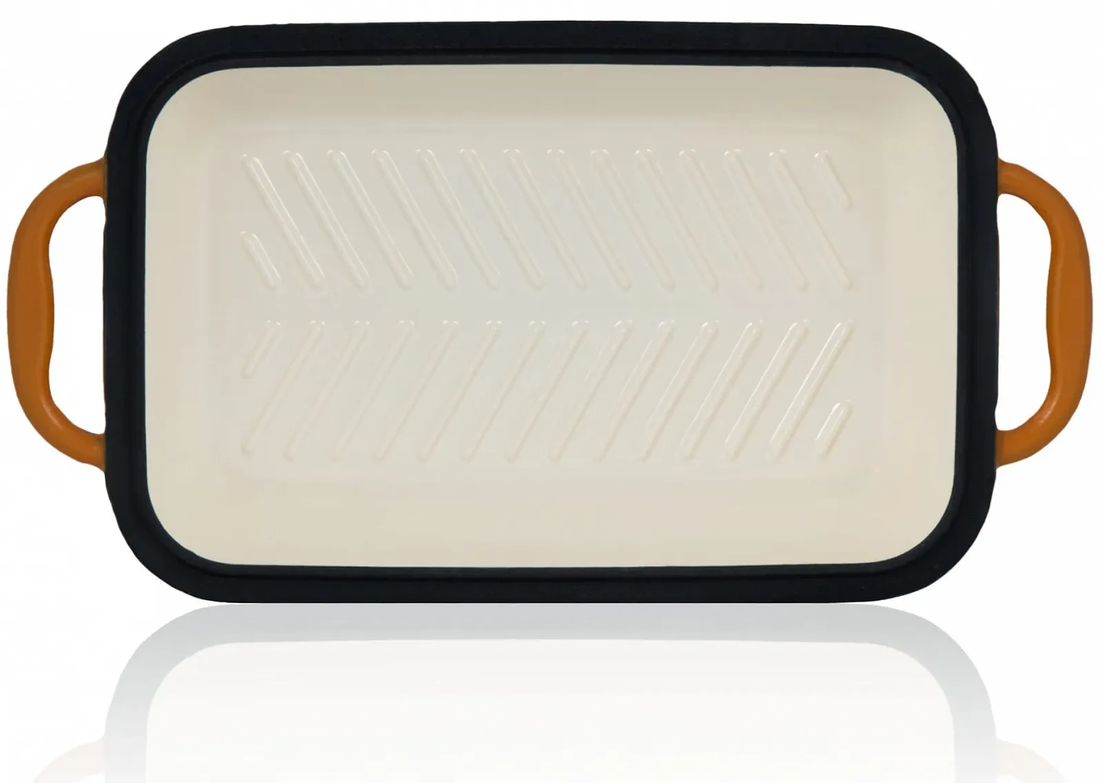 Жаровня Mahlzeit / 4.8 л. / Помаранчевий, фото №3