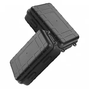 Контейнер для аварійного комплекту BESPORTBLE 4 шт, водонепроникний, міцний, герметичний корпус, ящик для інструментів, декоративний, чорний Pp synthetic.ua - Фото 1