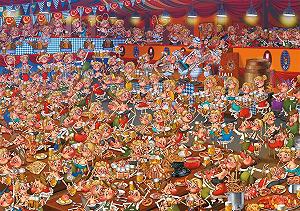 Пазл Ruyer Beer Festival 1000 элементов 68 x 48 см synthetic.ua - Фото 1