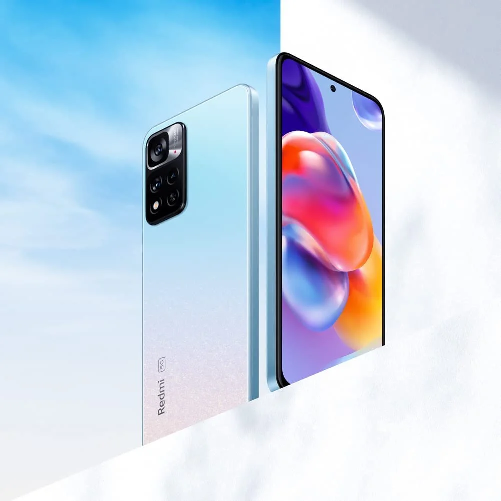 Смартфон Xiaomi Redmi Note 11 Pro + 5G з навушниками 6+128 GB 6.67" 120 Гц FHD + AMOLED 120 Вт HyperCharge 108 MP Star Blue, фото №3