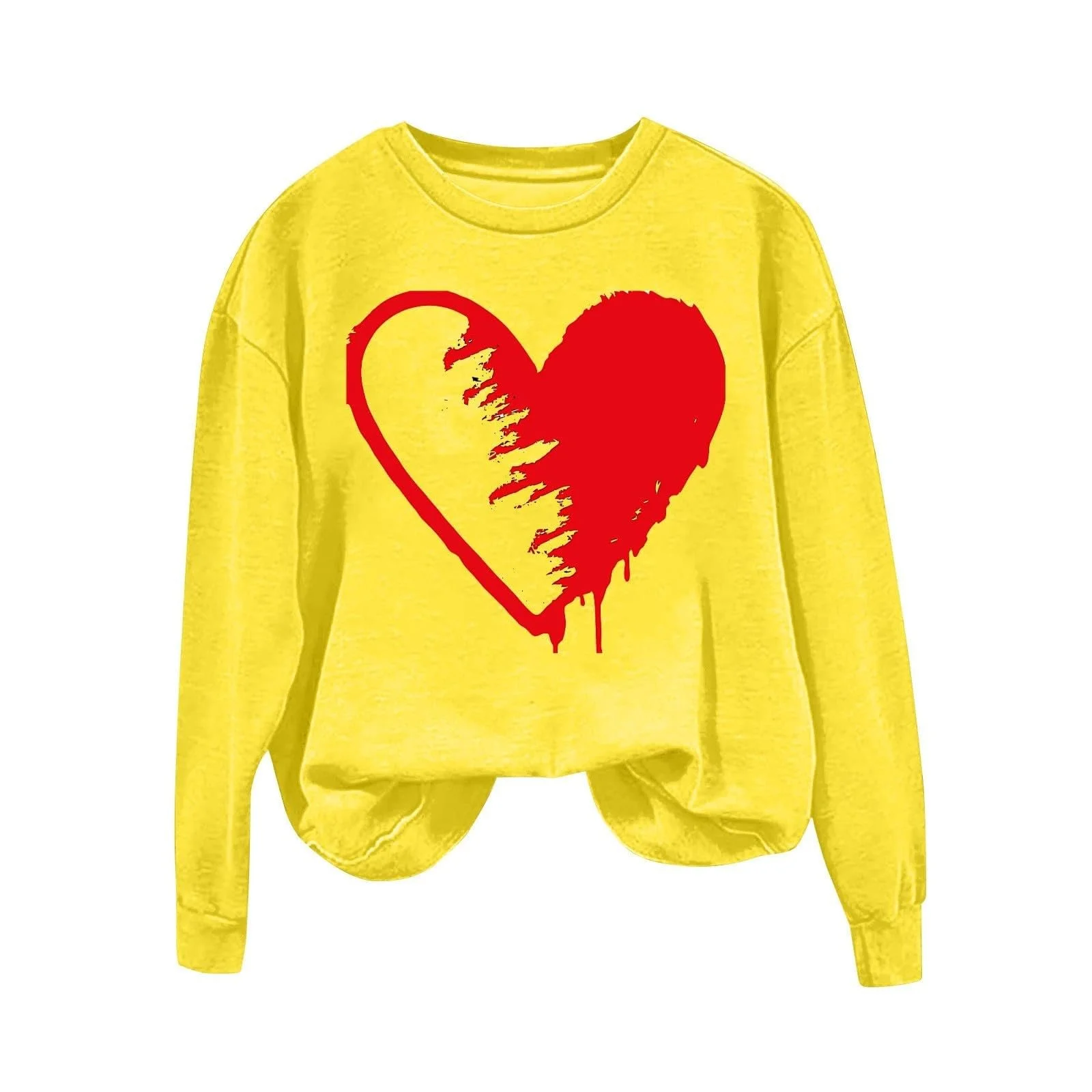 Пуловер Gwnauz Женская Толстовка Женский Джемпер Повседневный Удобный Свитер Блузка Топ с Сердцем Повседневный Классический Сердце Уличная Мода Пуловер Мода на День Святого Валентина Круглый Вырез Длинный Рукав Топ с Сердцем Любви, фото №2 Пуловер Gwnauz Женская Толстовка Женский Джемпер Повседневный Удобный Свитер Блузка Топ с Сердцем Повседневный Классический Сердце Уличная Мода Пуловер Мода на День Святого Валентина Круглый Вырез Длинный Рукав Топ с Сердцем Любви, фото №2