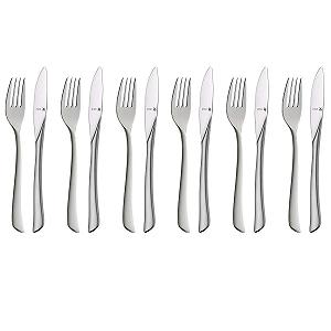 Купити Набір десертних / для сніданку столових приборів WMF Virginia 1142566390 Cromargan Protect нержавіюча сталь 12 штук - Фото 1 Набір десертних / для сніданку столових приборів WMF Virginia 1142566390 Cromargan Protect нержавіюча сталь 12 штук - Фото 1