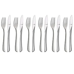 Набір десертних / для сніданку столових приборів WMF Virginia 1142566390 Cromargan Protect нержавіюча сталь 12 штук - Фото 1