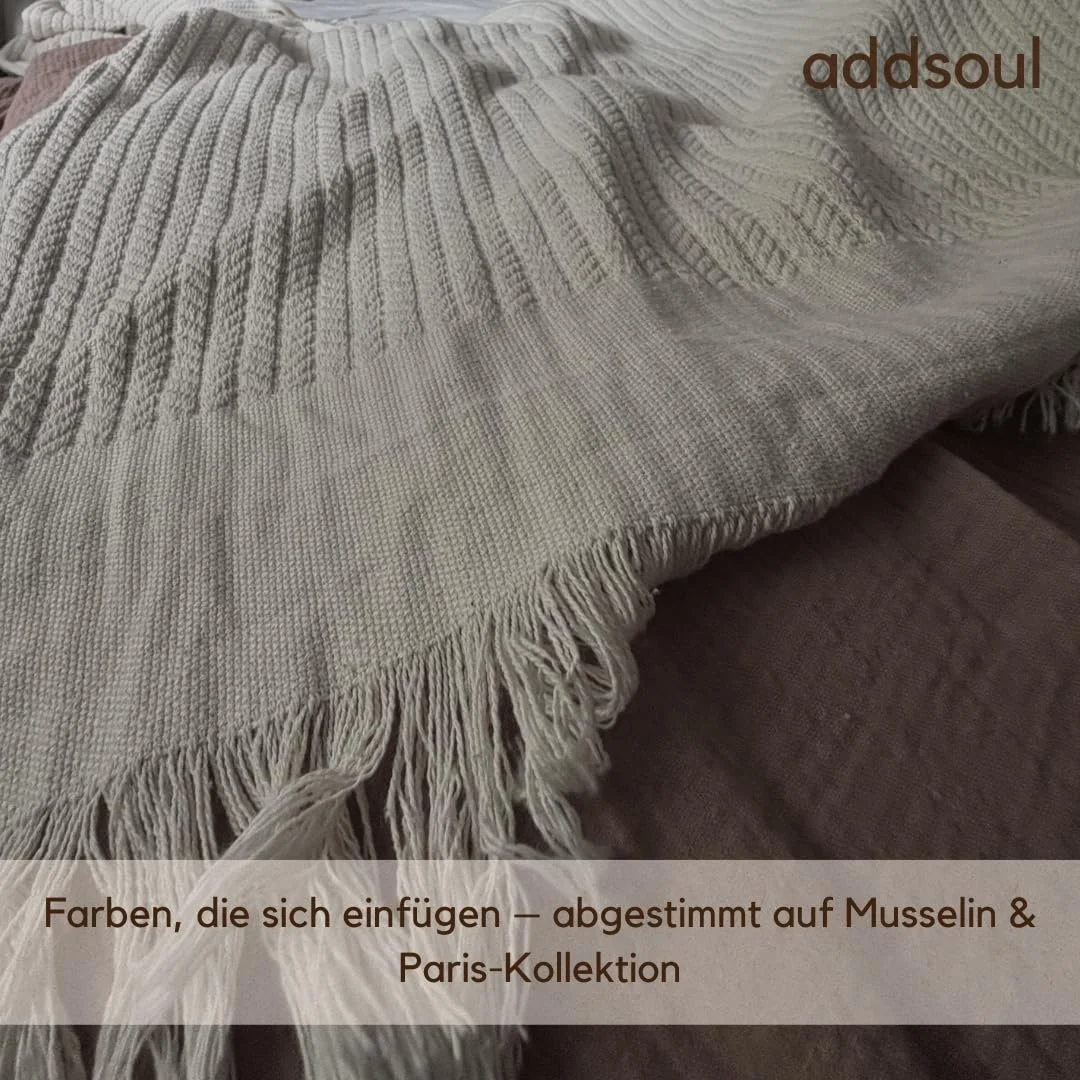 Покрывало ADDSOUL Cairo 170 x 220 см Пике Комплект Одеяло Oeko Tex 100% Хлопок Песочный, фото №6