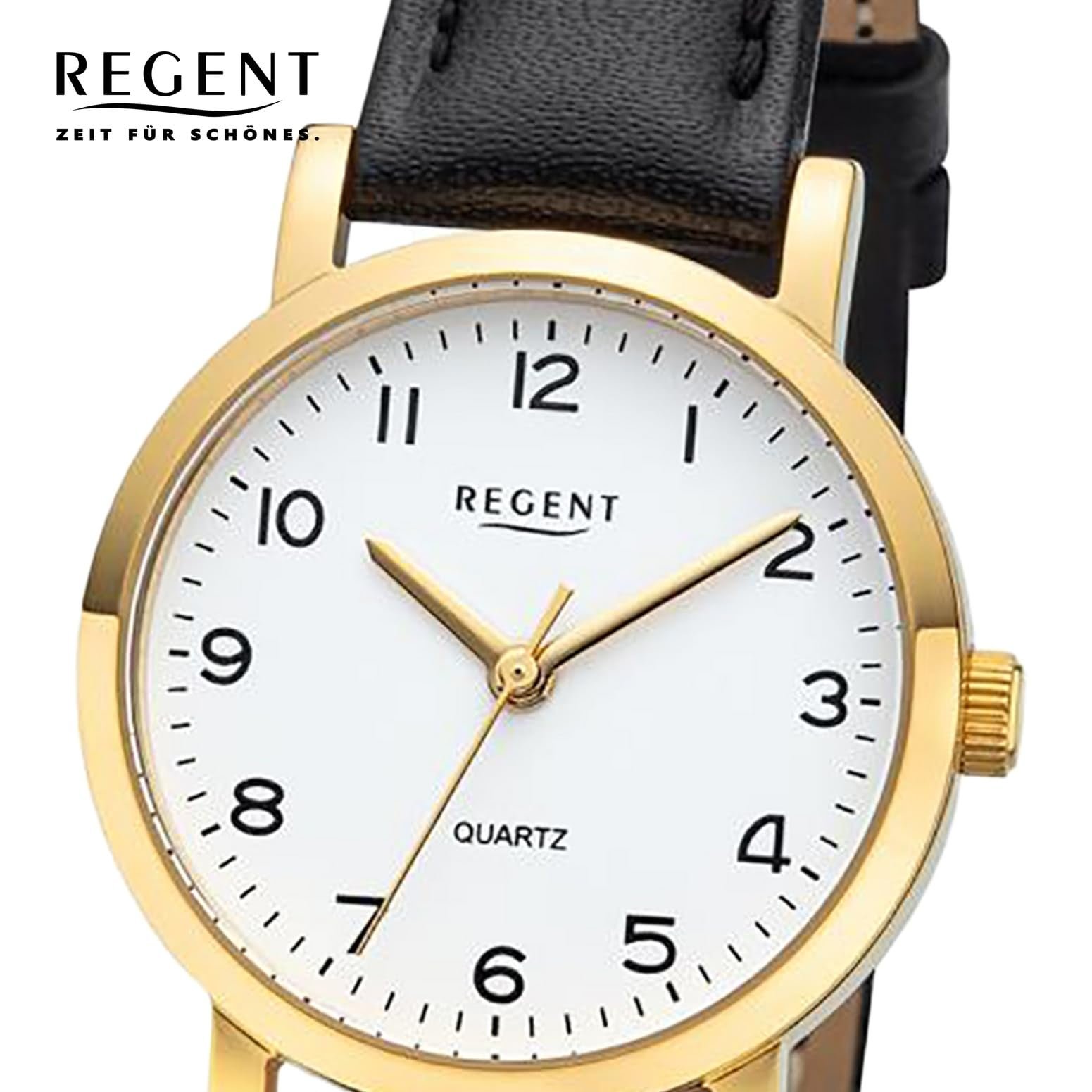 Женские часы REGENT Ремешок кожаный Черный ремешок, фото №2 Женские часы REGENT Ремешок кожаный Черный ремешок, фото №2