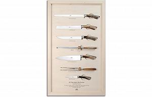 Набір кованих кухонних ножів Coltellerie Berti Il Trinciante da Parete Serving Knife - Фото 1
