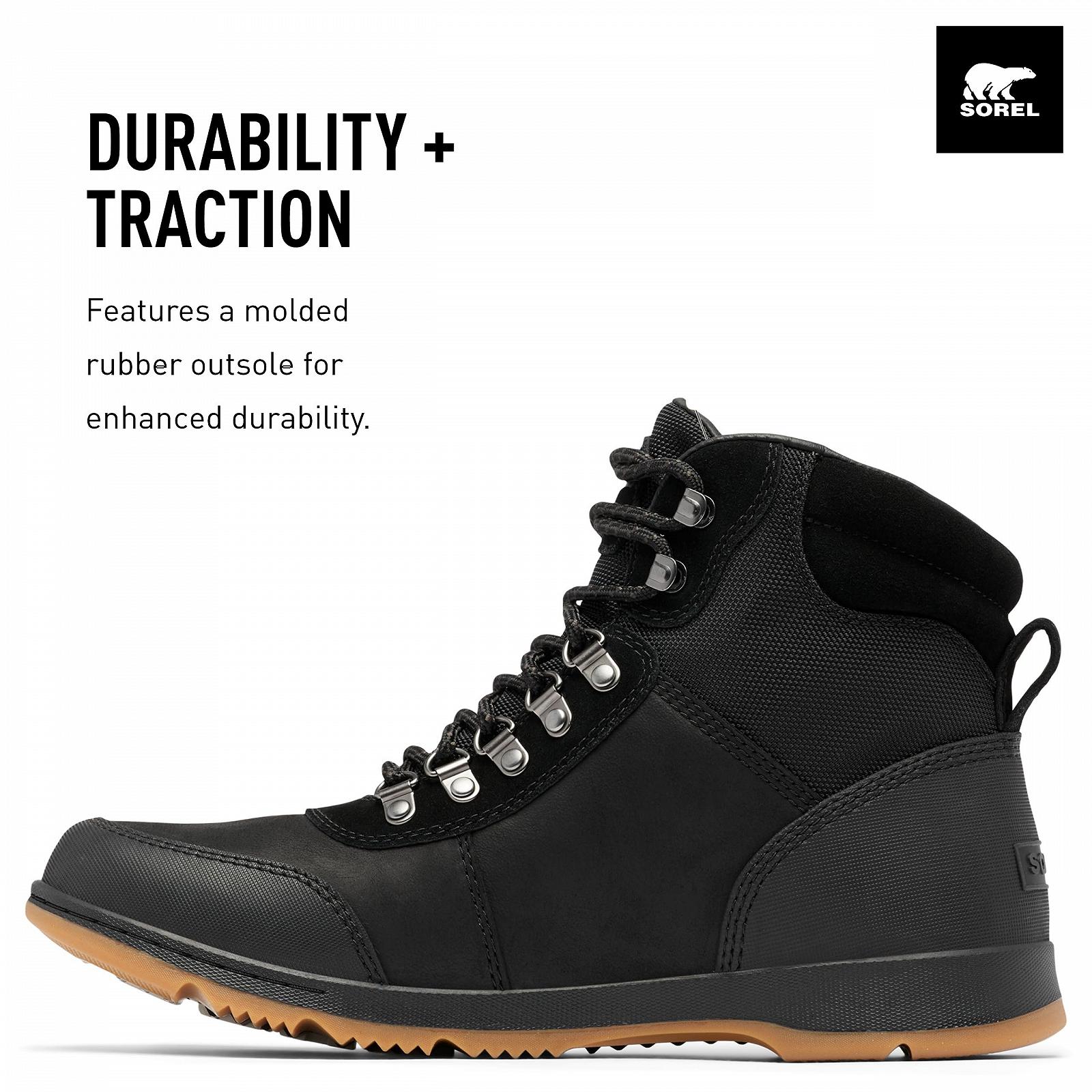 Чоловічі черевики Sorel Ankeny II Hiker Waterproof, фото №3