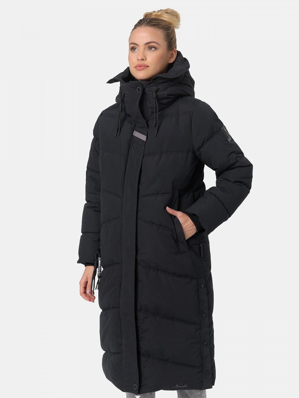 Жіноче зимове пальто Navahoo Тепле стьобане з капюшоном Kuschelmausi, фото №5