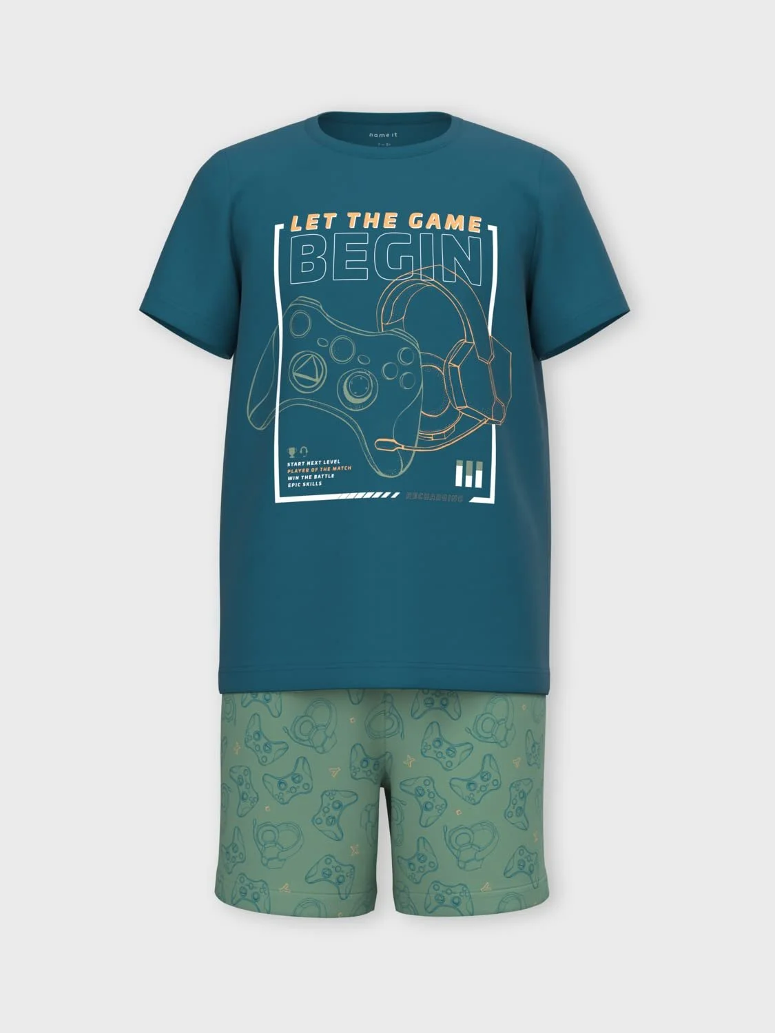 Комплект Піжама NAME IT Nkmnightset Ss Corsair Gaming Noos, фото №3