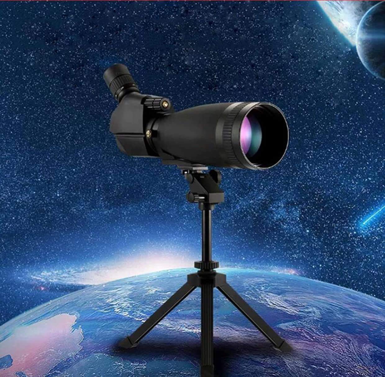 Телескоп монокулярний Spacmirrors Telephoto Zoom 30-90x100 Bak4 Prism Водонепроникний з триногою, фото №2