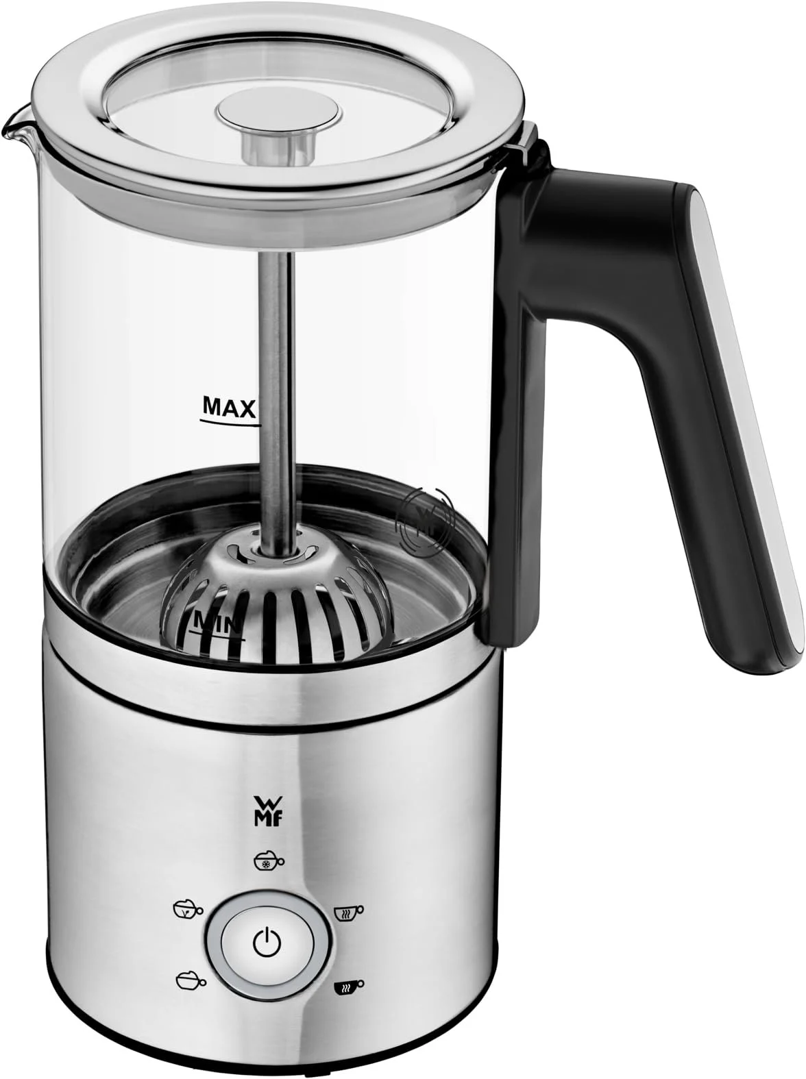 Набор из фильтр-кофеварки WMF Stelio Aroma и вспенивателя молока Lono Glass 2 шт., фото №7