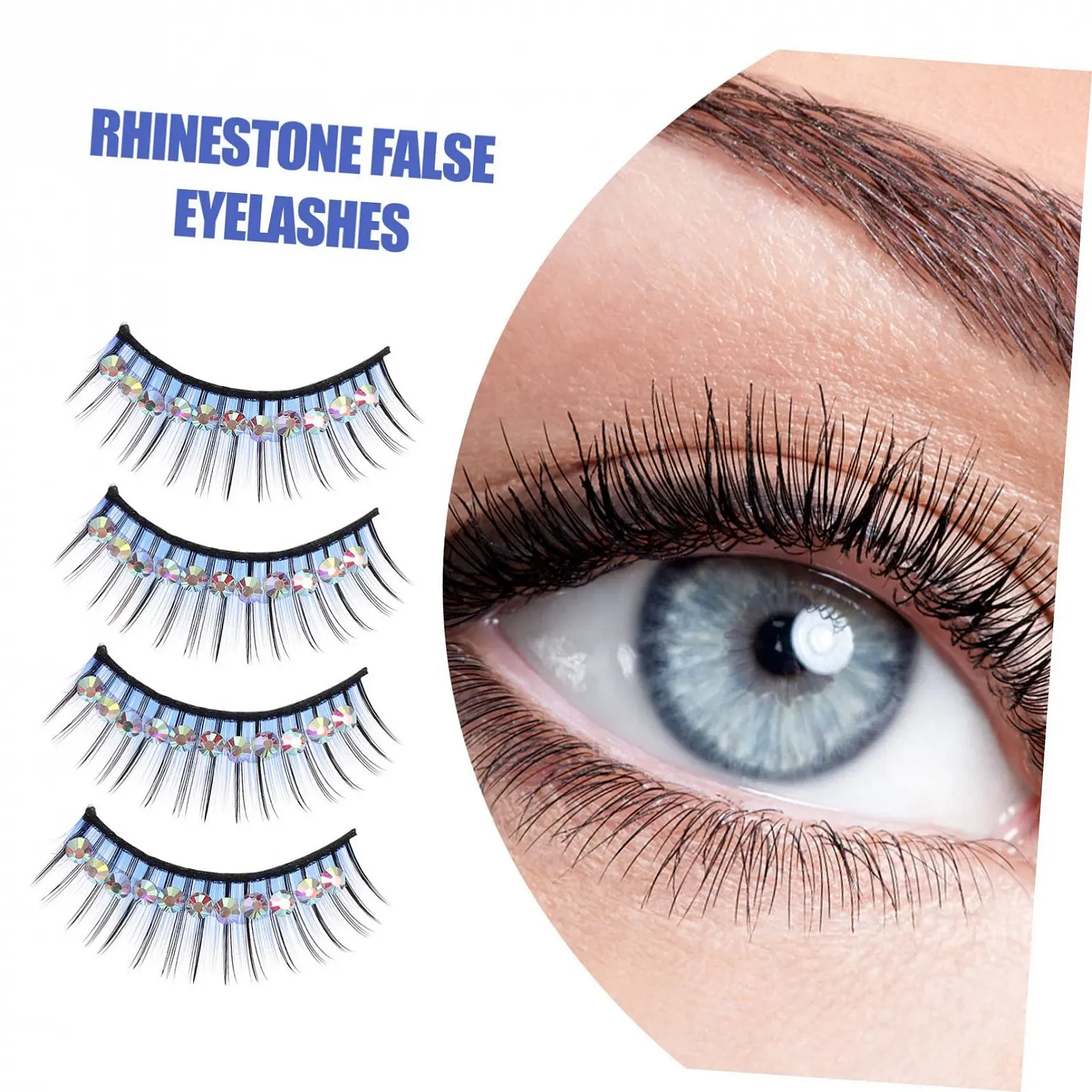 Накладные Ресницы DOITOOL Бриллиант 6d Натуральный Жесткий Стержень из Химического Волокна, фото №2