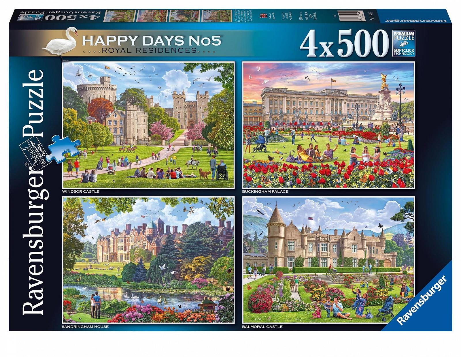 Пазл Ravensburger Royal Residences 500 деталей, фото №1