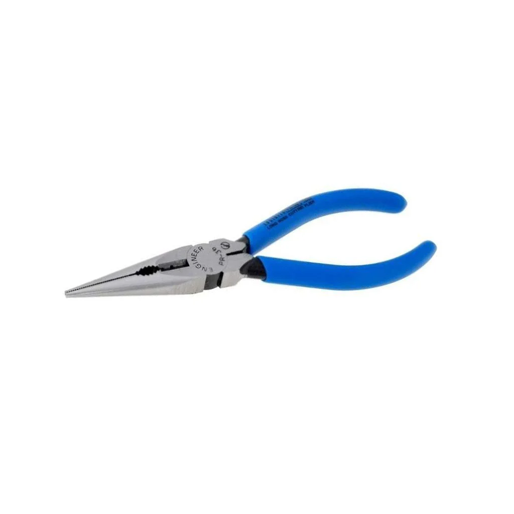Плоскогубцы Engineer Japan Fut. PR 36 Полукруглый нос, размер 150 мм, B51 мм, C17 мм, D10 мм, фото №1