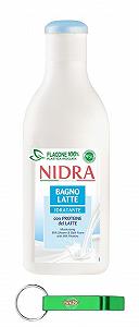 Гель для душу Nidra Bagnolatte Idratante зволожуючий з молочними протеїнами 12 шт по 750 мл - Фото 1