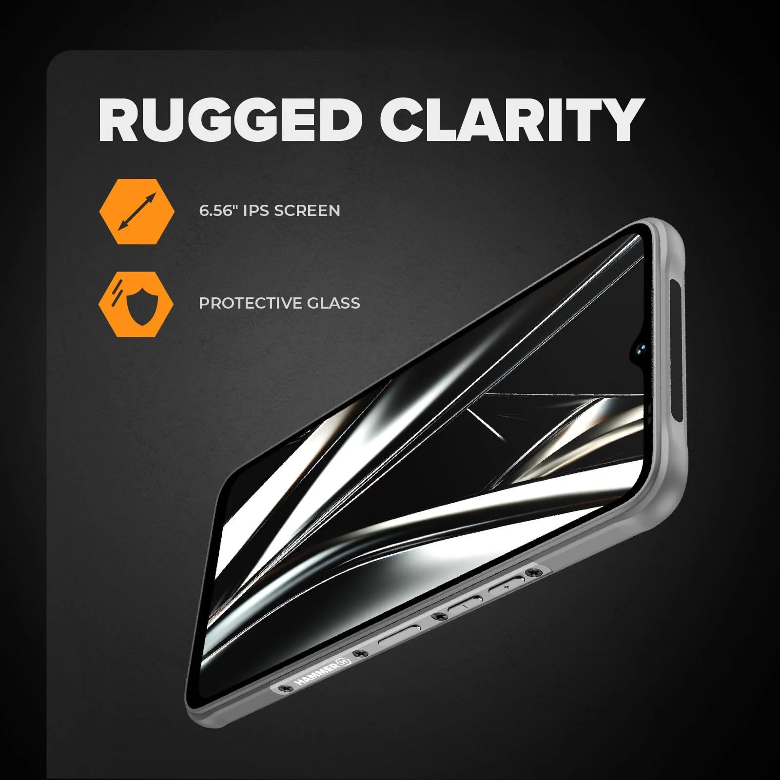 Смартфон Hammer Blade Va 5G IP69 6000 mAh 6,56" 8GB RAM 128GB Android 14, фото №5