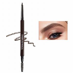 Олівець для брів 2 в 1 Auto Водостійкий Макіяж брів Штихування Пензлик Тривалий Олівець для брів (A, One Size) synthetic.ua - Фото 1