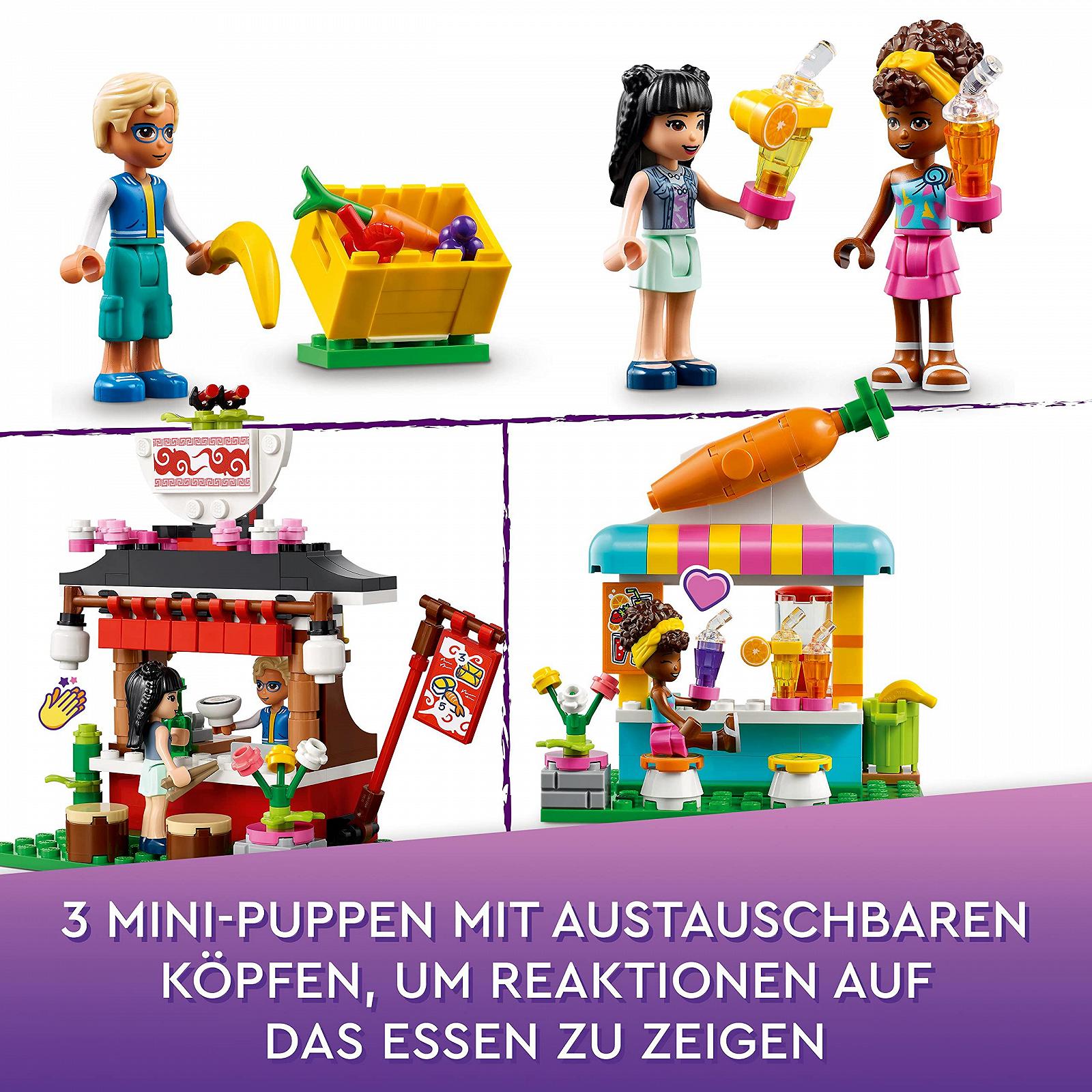Конструктор LEGO Friends 41701 Street Food Market, фото №5