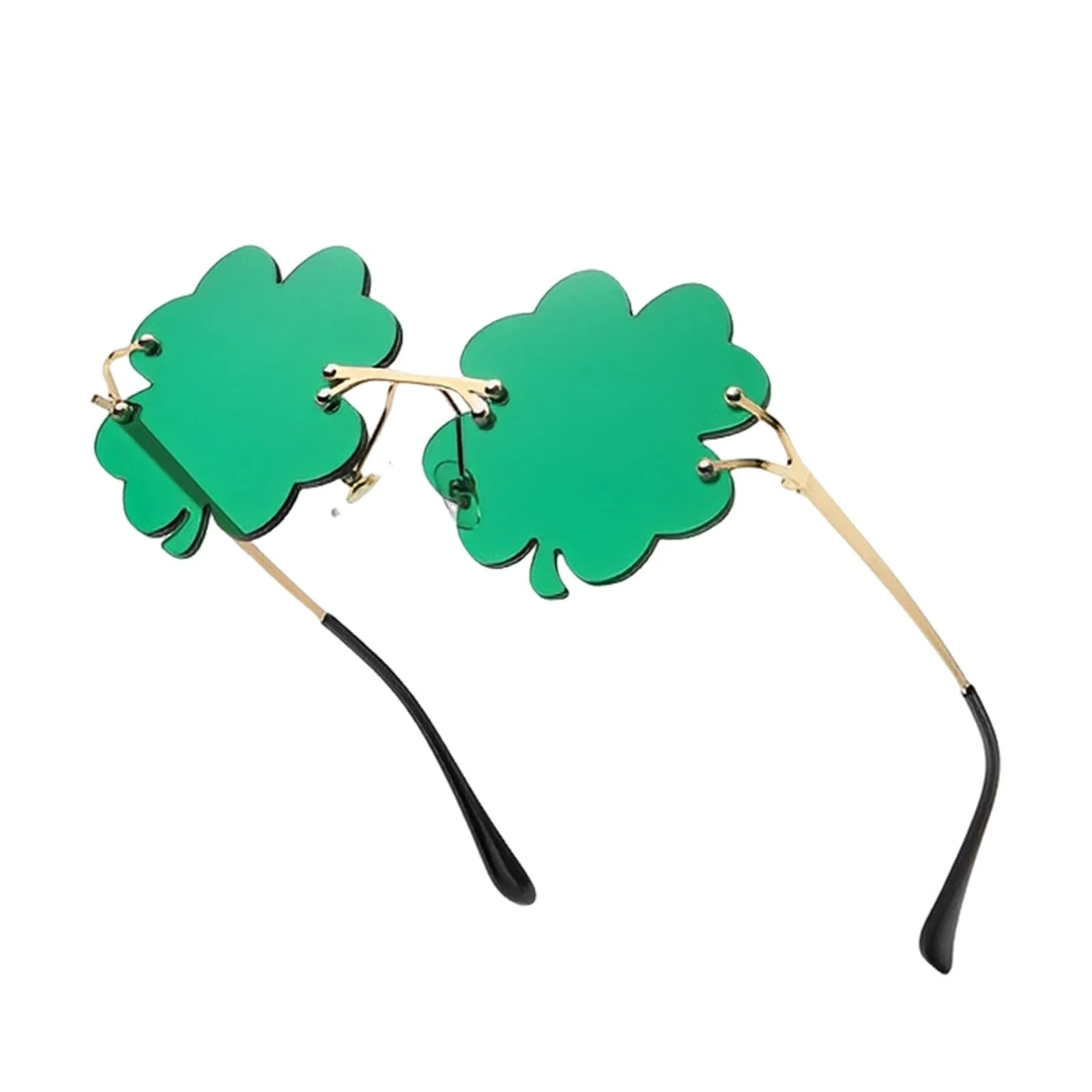 Солнцезащитные очки LIURFLNC Трилистник Зеленый, фото №1