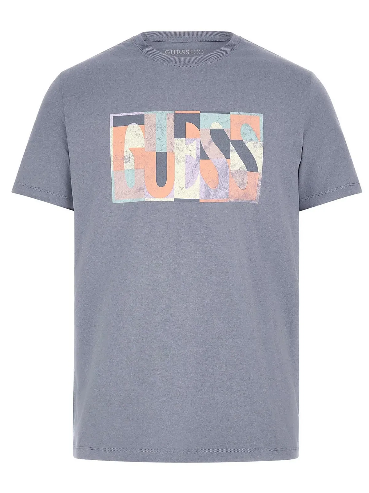 Футболка GUESS Eco Mosaic Чоловіча Частково хмарно, L, фото №1