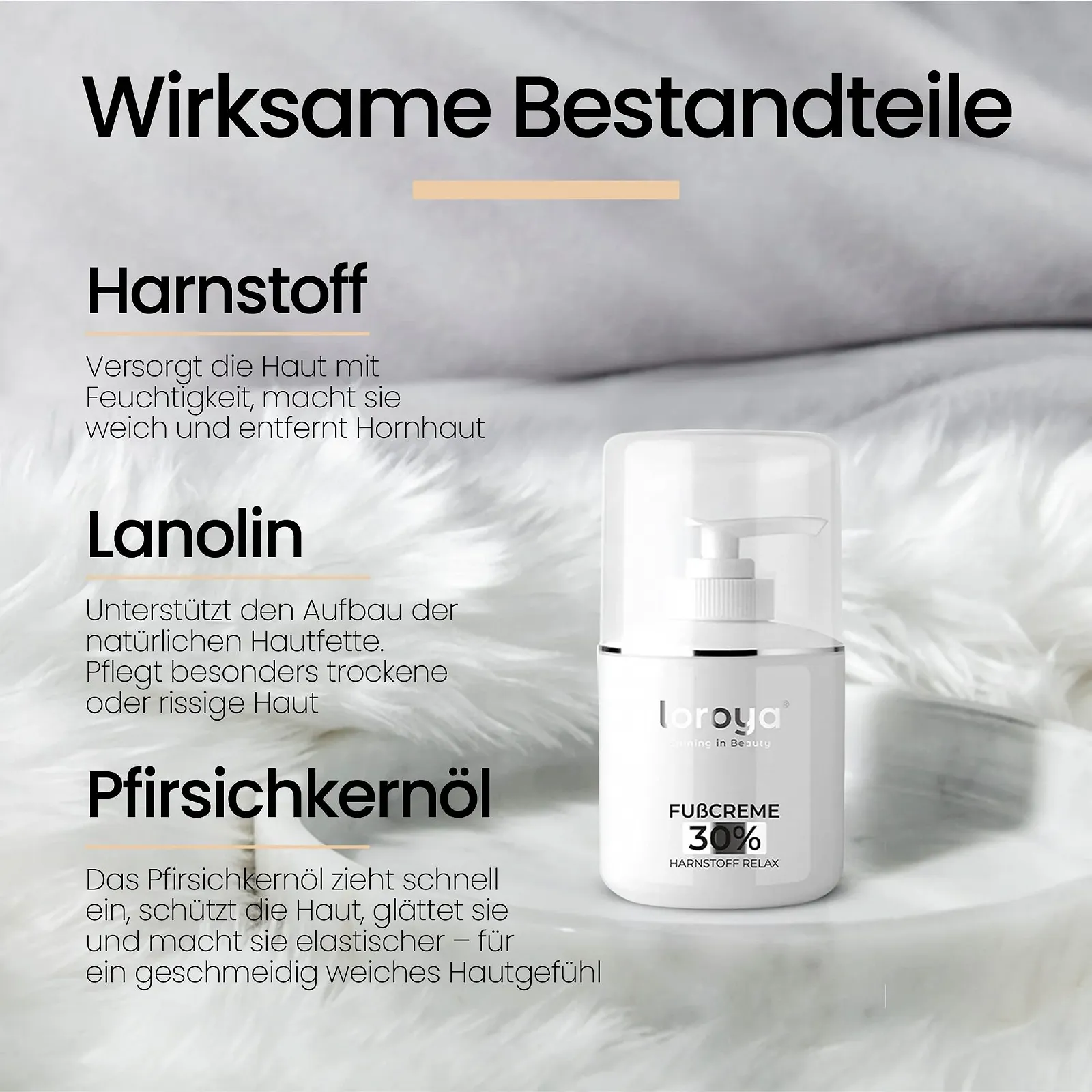 Крем для ног THE ORIGINAL Exfoliating 30% Urea на основе персикового масла и ланолина 250 мл, фото №4 Крем для ног THE ORIGINAL Exfoliating 30% Urea на основе персикового масла и ланолина 250 мл, фото №4