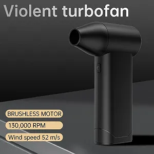 Воздуходувка сжатого воздуха 130,000 RPM Jet Dry 3000 mAh Rechargeable synthetic.ua - Фото 1