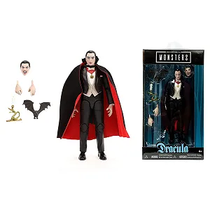 Фігурка Jada Toys Monsters Dracula 15 см чорний - Фото 1