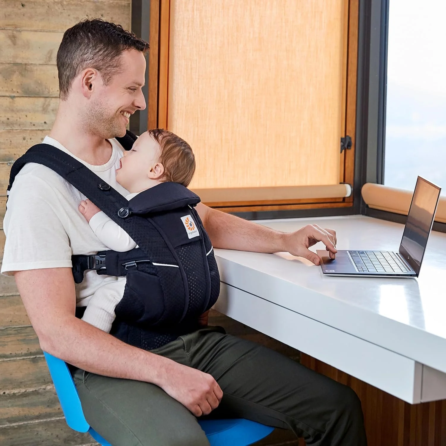 Эрго-рюкзак Ergobaby Omni Breeze / до 20 кг / Onyx Black, фото №7