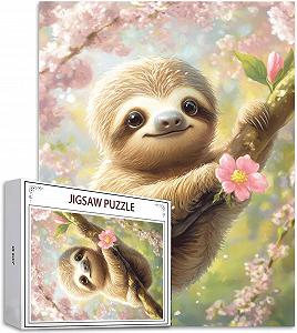 Пазл Zhlpjecc Лінивець D-615 Гра на вправність 1000 деталей 70 х 50 см - Фото 1