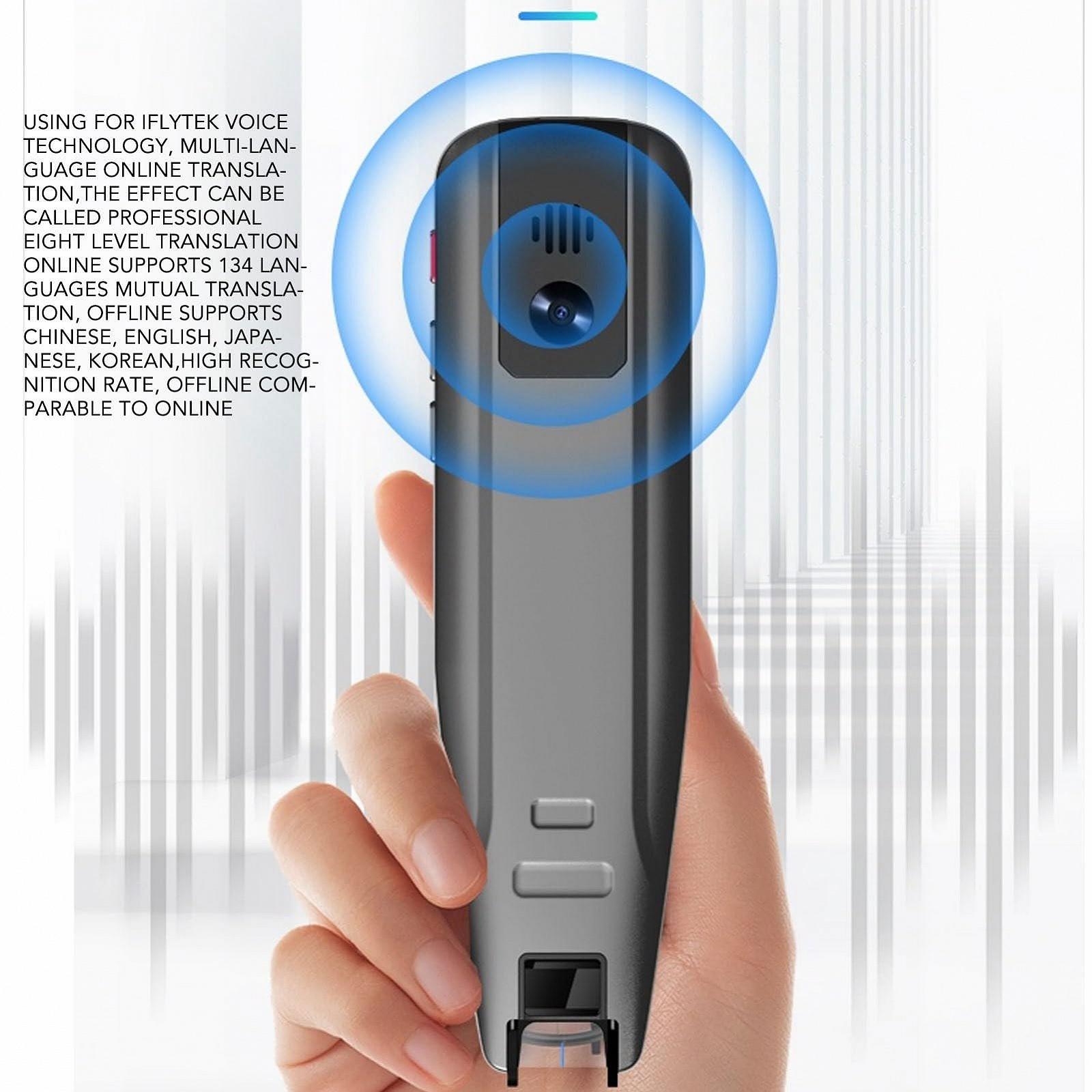 Устройство для перевода, сканирования и чтения S8, сканер-переводчик, темно-серый, фото №4
