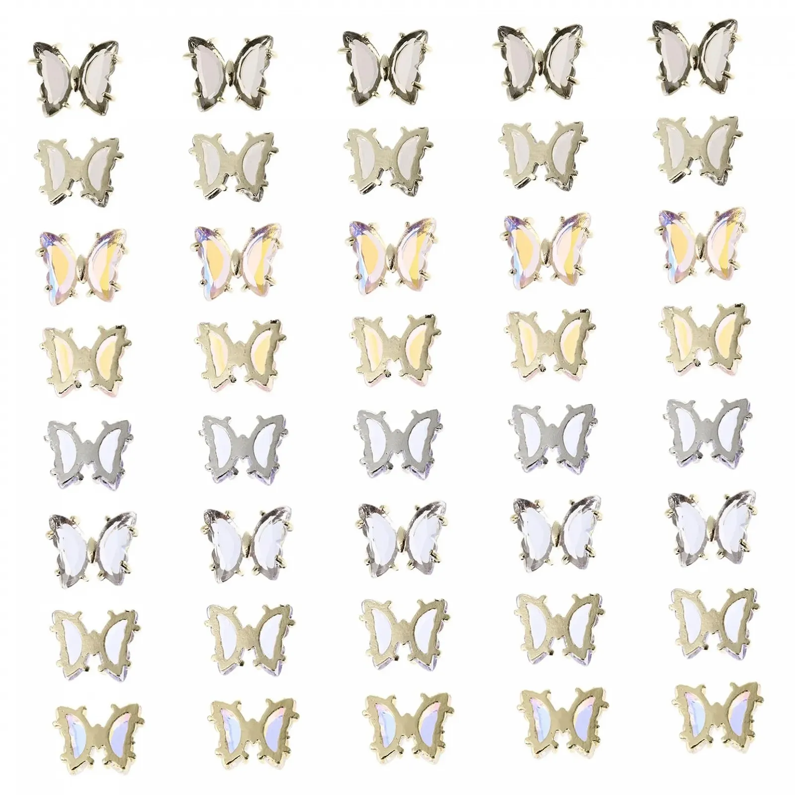 3D Аксесуари для нігтів minkissy, 200 шт, кристали, фото №1