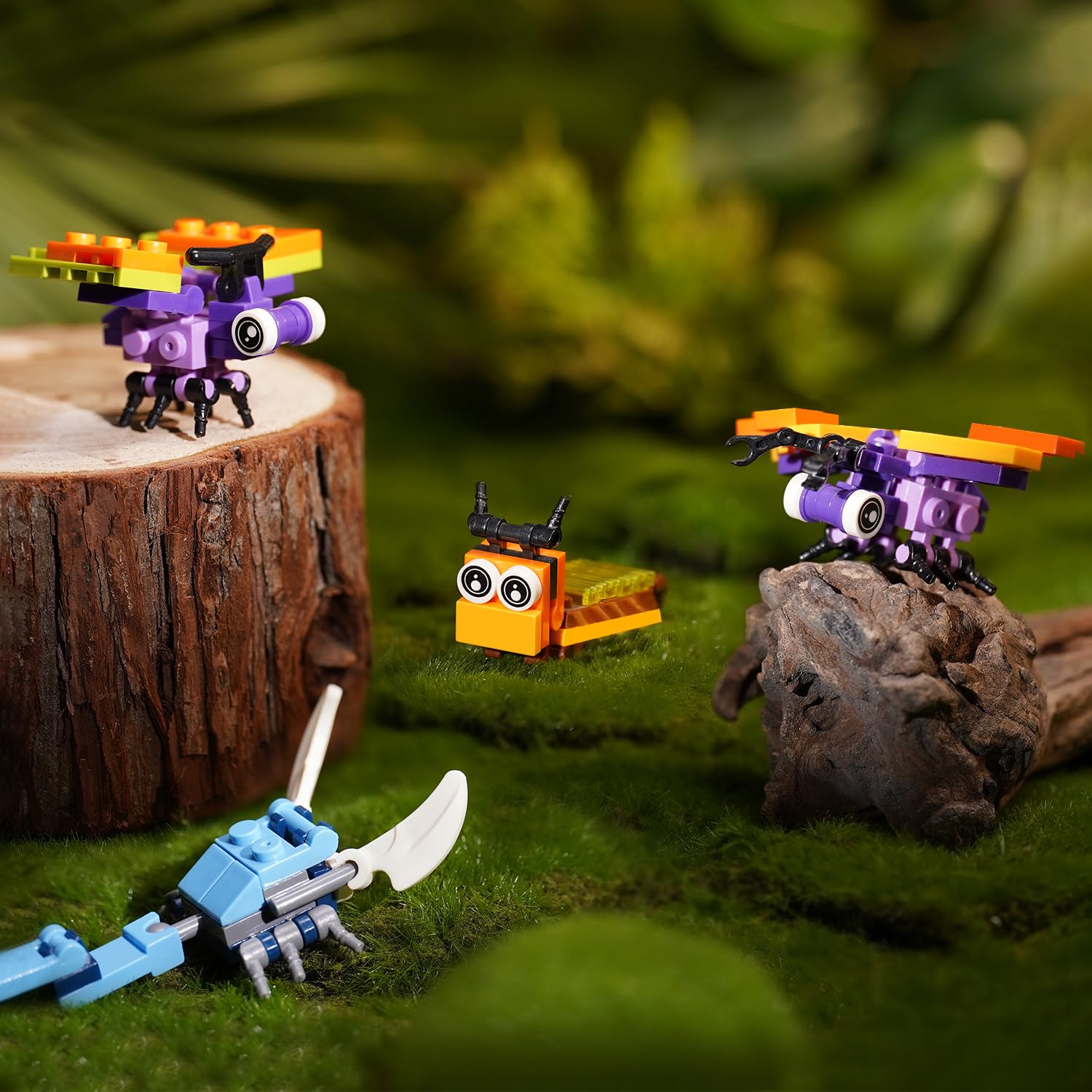 Игрушка MISINI Animal Insect Series Mini Clamping Building Blocks Technology MOC Advent Calendar 2024, фото №6
