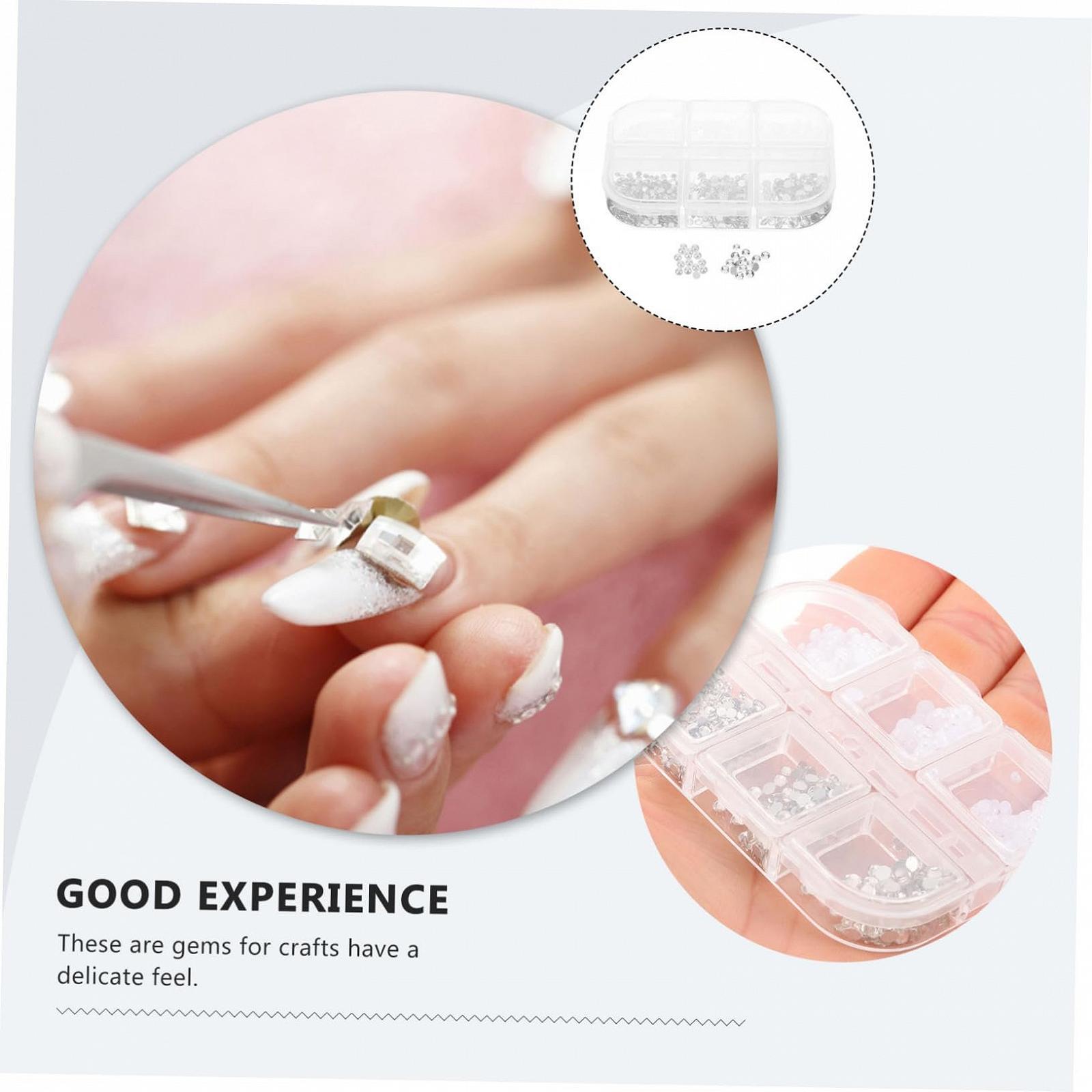 Підвіска для нігтів Healeved, пластикові плоскі прикраси, фото №3