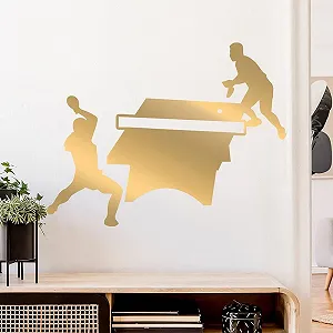 Наклейка на стіну Настільний теніс Фігура гравця - Фото 1