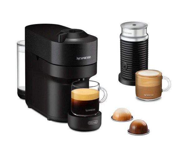 Капсульна кавоварка еспресо Delonghi Nespresso Vertuo Pop ENV90.B, фото №1