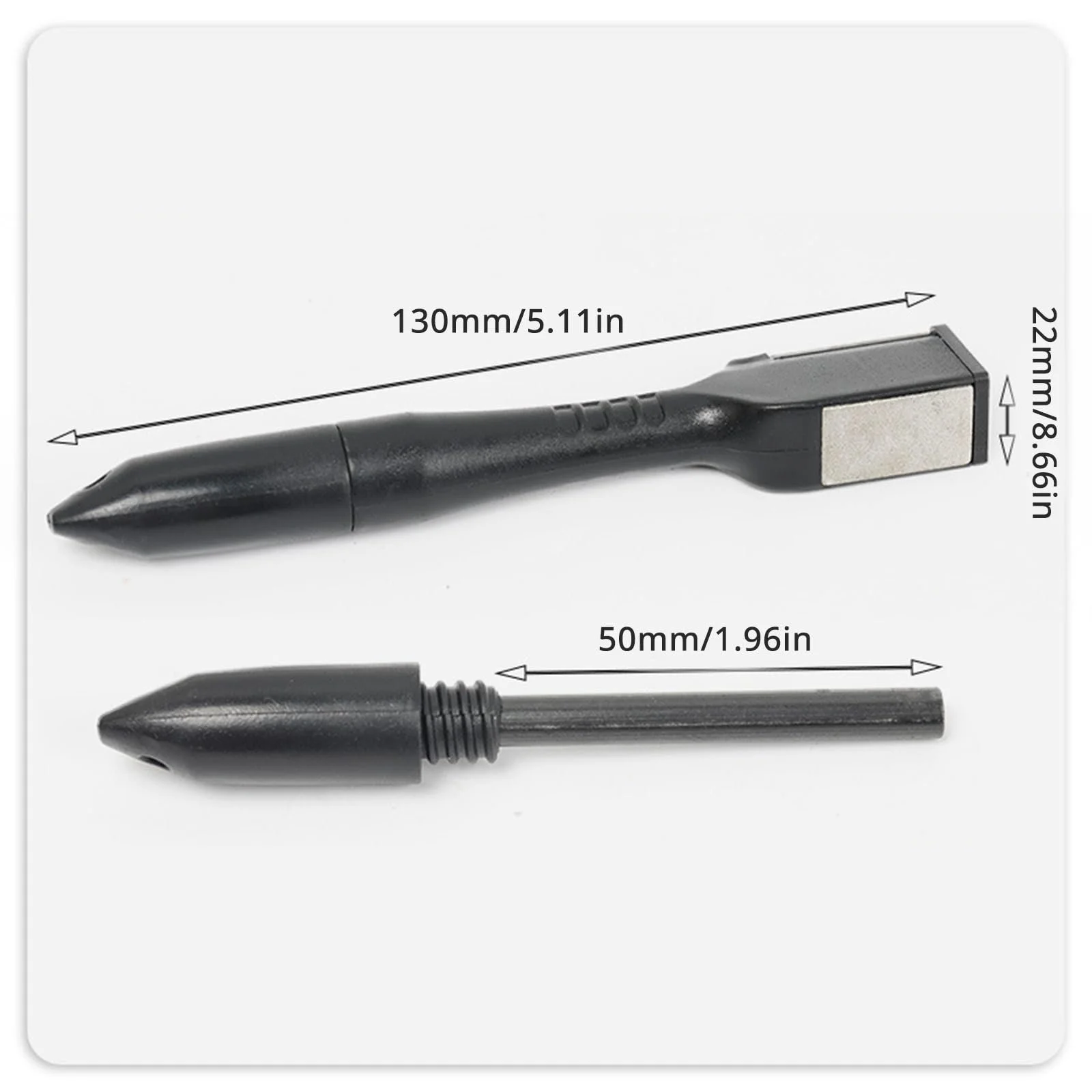 Точилка для ножів ручна з нержавіючої сталі компактна, фото №3