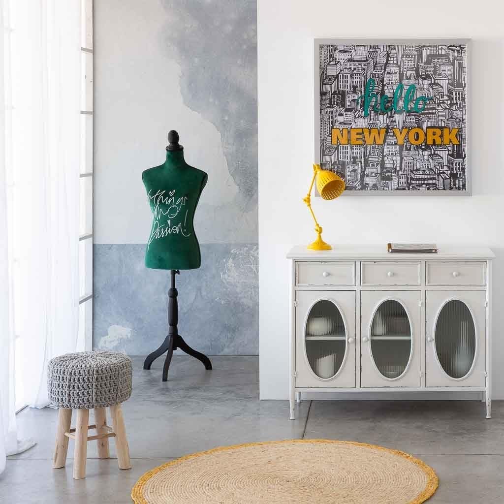 Настільна лампа Flexo Metal 25 x 13 x 43 см Жовта, фото №2