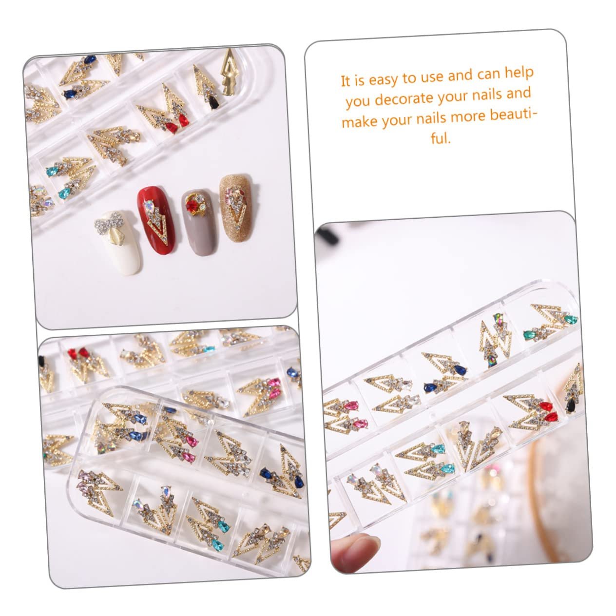 Housoutil Стрази для блискучого манікюру, фото №4