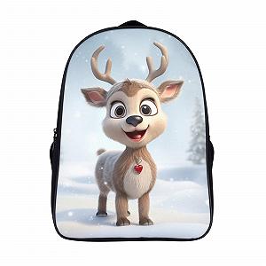 Ранец Deer Школьный ранец для мальчиков-подростков Водонепроницаемый Рюкзак Школьная сумка Daypack для мужчин и женщин Для путешествий, Школьная сумка 40x28x16 см - Фото 1