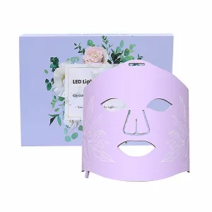 LED Маска для лица Aartner 8 Цветов Фиолетовый - Фото 1
